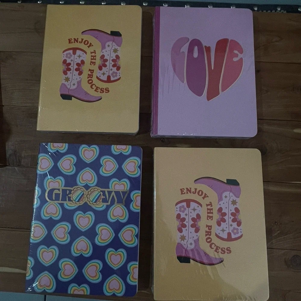 NEW 16 Western Notebooks 5.9 x 8 Cowboy Boots School Girly Supplies
